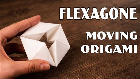 Origami Moving Flexagon 12 Simple Tricks YouTube