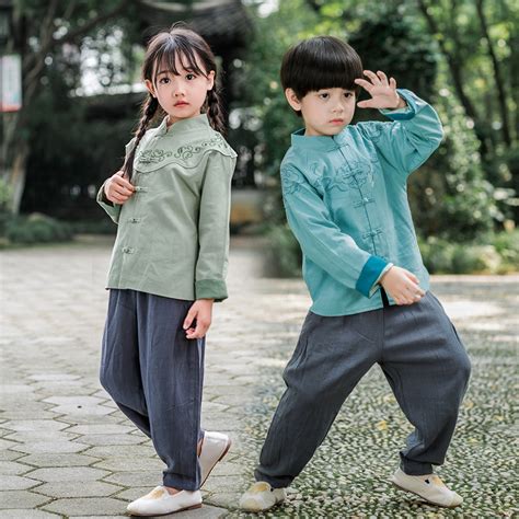 Boys Tang Suit For Kids Hanfu Boy Children Ancient Costume Chinese
