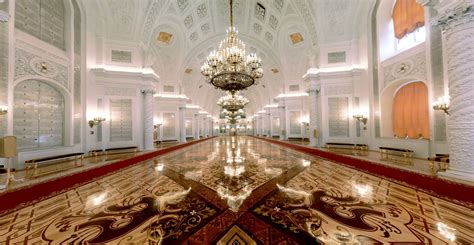 The Hall Of The Order Of St George In The Grand Kremlin Palace More