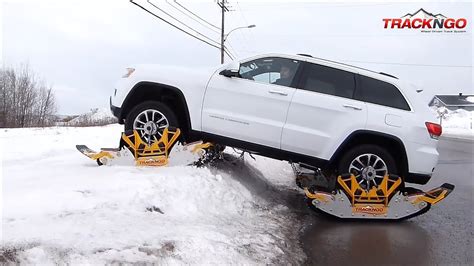 Wheel Driven Track System Conquers Snow Youtube