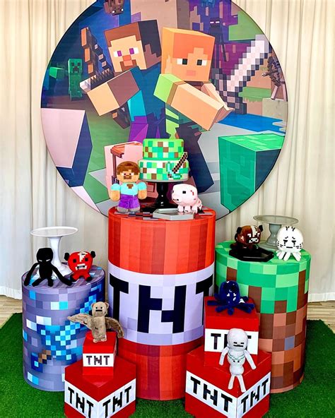 Festa Minecraft Como Fazer Como Decorar E Inspira Es