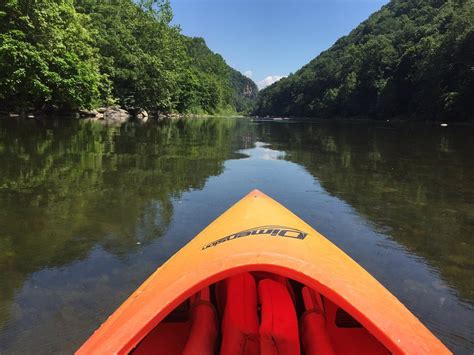 Paddle A Secluded Waterway At The Base Of The Trough In West Virginia