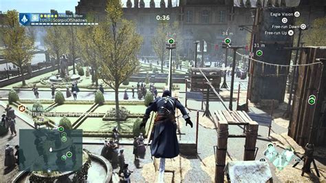 Assassin S Creed Unity Co Op Missions The Tournament Sync Points