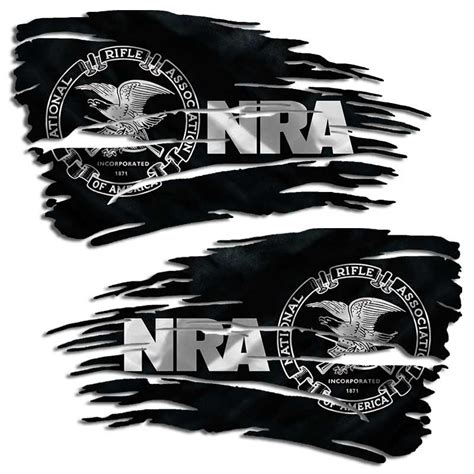 Nra National Rifle Association Gun 2nd Amendment Vinyl Sticker Decal