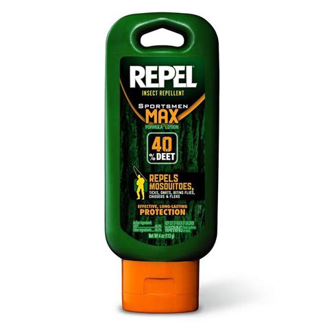 Repel Insect Repellent 4 Oz Sportsmen Max Formula Lotion Overtons