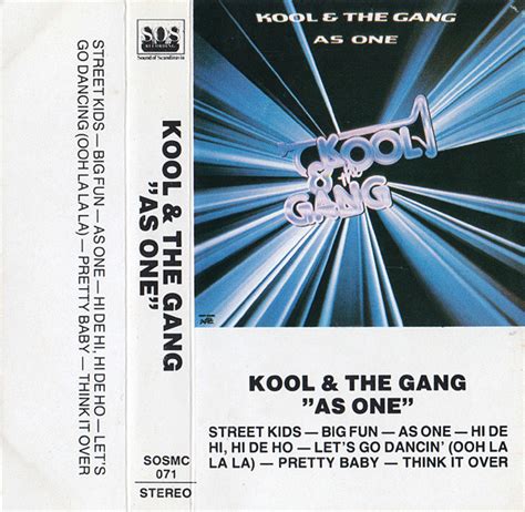 Kool And The Gang As One 1982 Cassette Discogs