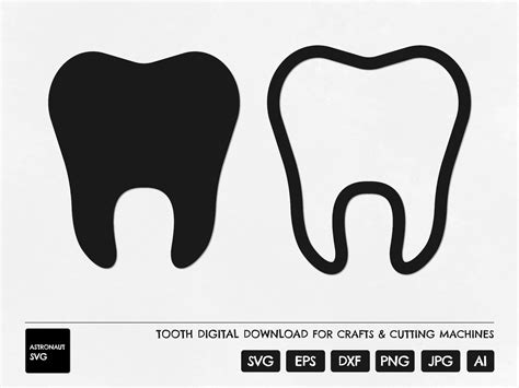 Tooth SVG Teeth SVG Dentist SVG Tooth Cut File Dental Svg Etsy UK