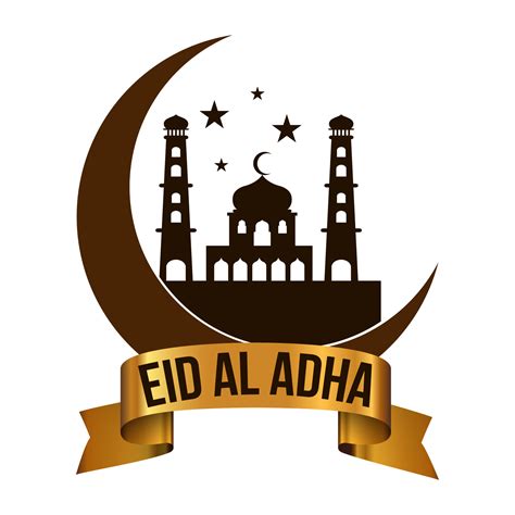 Happy Eid Al Adha Muslim Festival Celebration Eid Al Adha Calligraphy