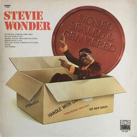 Stevie Wonder Signed Sealed And Delivered Reviews