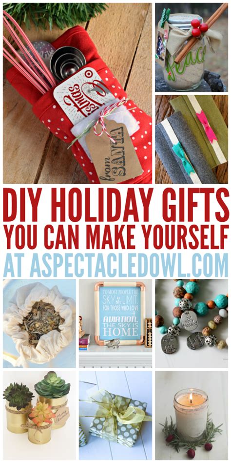 25 Diy Holiday Ts You Can Make Yourself A Spectacled Owl