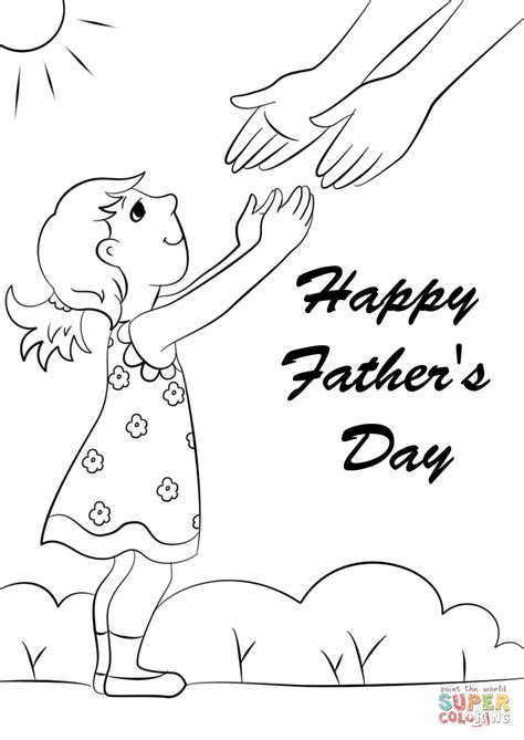 Coloring pages fathers day drawing images. Happy Father's Day coloring page | Free Printable Coloring ...