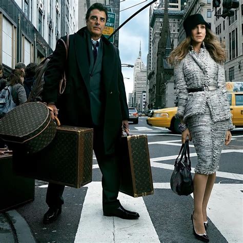 Satc 🍸 On Instagram “chris Noth And Sarah Jessica Parker In New York City For Vogue Us 2008