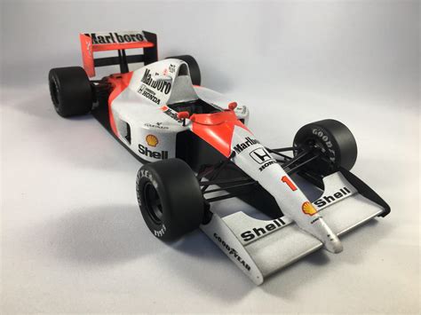 My Latest Finished Model Ayrton Senna S Mclaren Mp4 6 From The 1991 United States Gp R Formula1