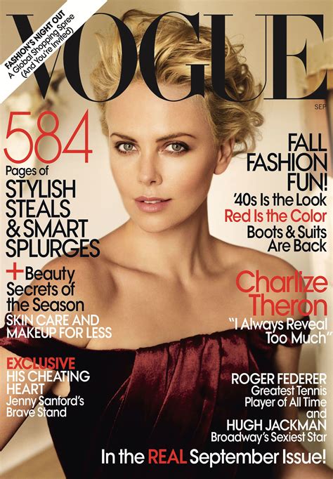 54 Vogue September Covers Pulled From The Archive Charlize Theron