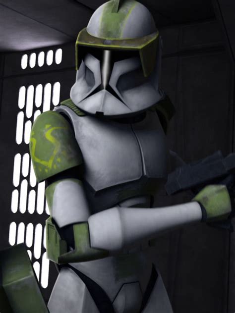 Cc 4142 Lock Is A Clone Trooper Captain Serving Under Jedi Master