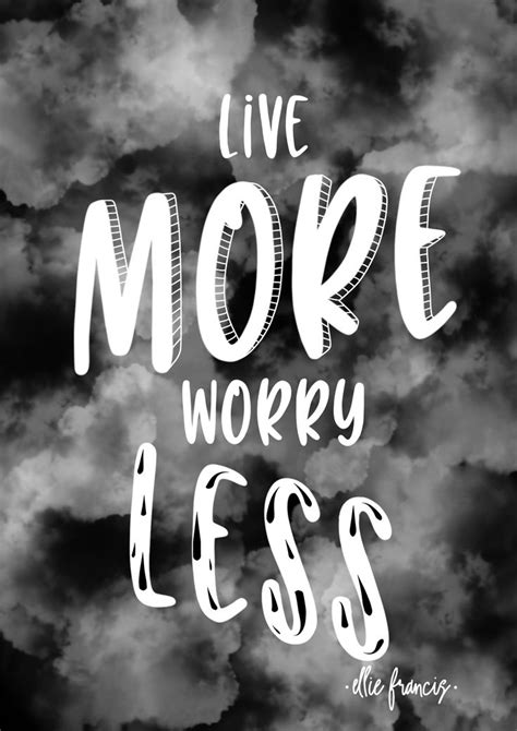 Live More Worry Less No Worries Arabic Calligraphy Calligraphy
