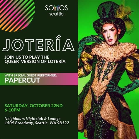 Somos Seattle Presents Jotería Neighbours Nightclub Seattle Gay Scene