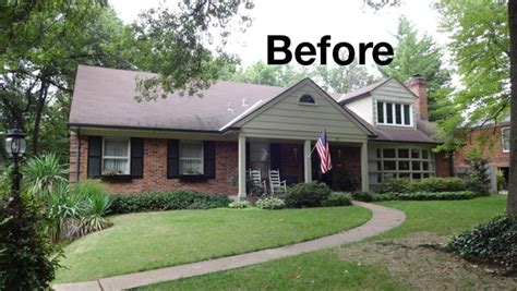 Comments are on moderation and will be approved in a timely manner. The Before and After Story of a St. Louis Exterior Update ...