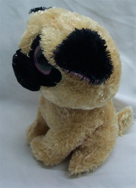 Ty Beanie Boos Pugsly The Pug Dog 7 Plush Stuffed Animal Toy Ebay