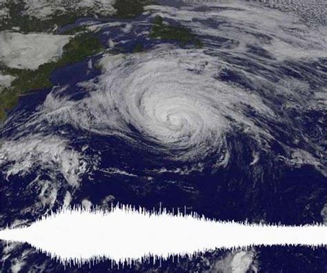 Tracking A Typhoons Seismic Footprint