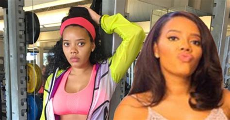 Angela Simmons Shows Off Flat Stomach As She Works Out Just Two Weeks After Giving Birth Ok