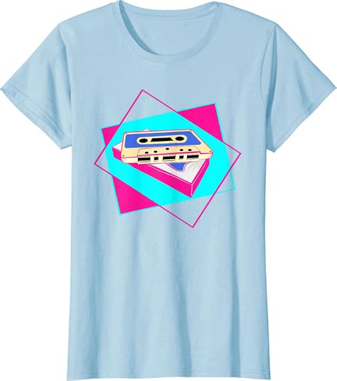 Retro 80s Music Cassette Vaporwave Aesthetic Art Vaporwave T Shirt
