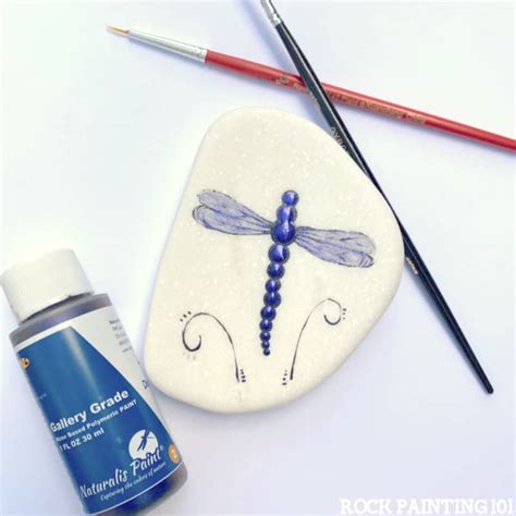 How To Make Dragonfly Rocks Step By Step Instructions And Video