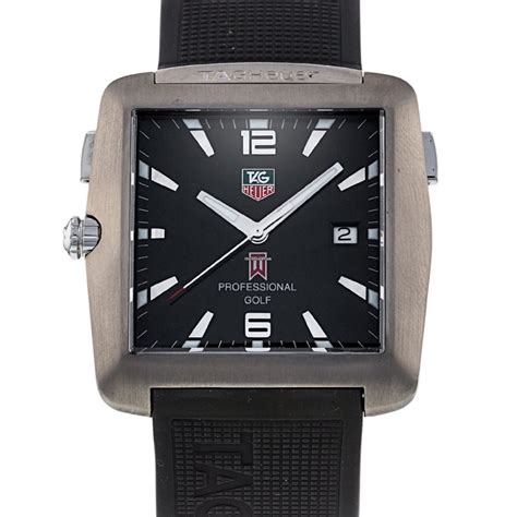 Get the best deals on tag heuer golf watch wristwatches. TAG Heuer Tiger Woods Professional Golf Watch | I C Action ...