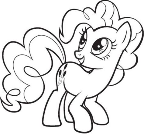 Inspired by my little pony friendship is magic! Pinkie Pie coloring page | My little pony coloring ...