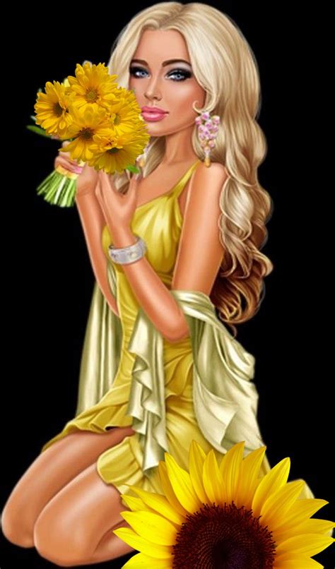 A Woman Sitting On The Ground Holding A Bouquet Of Sunflowers Next To Her Face