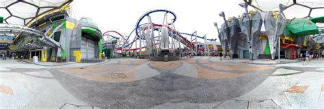 Sci Fi City Theme Park 2 Universal Studios Singapore 360 Panorama
