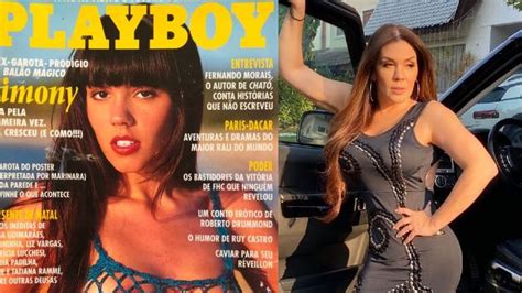 Simony Sobre Posar Nua Na Playboy Comecei A Chorar E Queria Minha M E Isto Independente