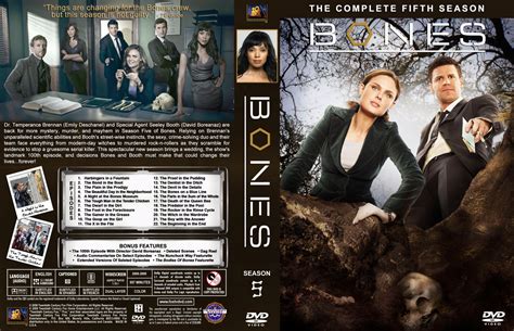 Bones Season 5 Tv Dvd Custom Covers Bones S5 Lg Dvd Covers