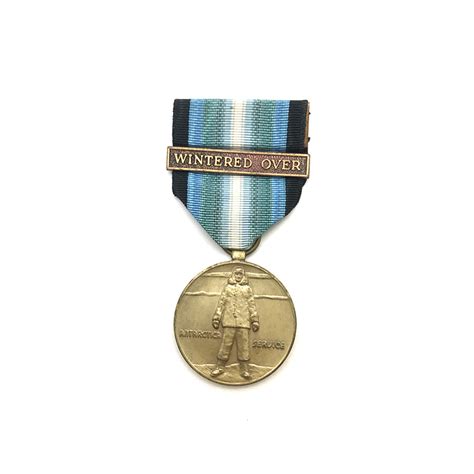 Antartica Service Medal Bar Wintererd Over Liverpool Medals