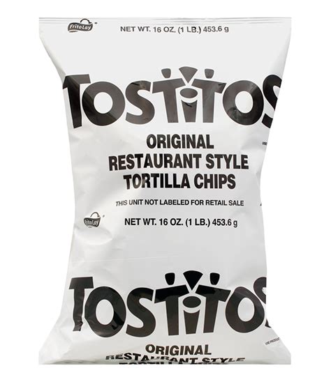 tostitos® restaurant style tortilla chips 16oz bulk pepsico school source k 12 foodservice