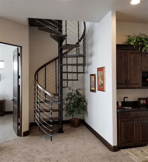 Compression Steel Spiral Staircase Salter Spiral Stair