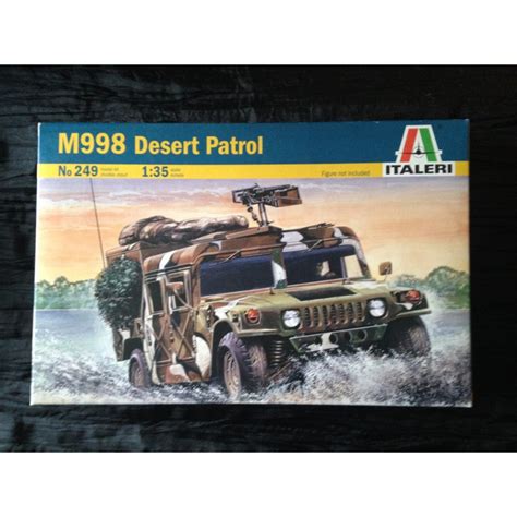 Maquette Italeri Desert Patrol Ech 135 Ref249 Hummer Us Japmodels