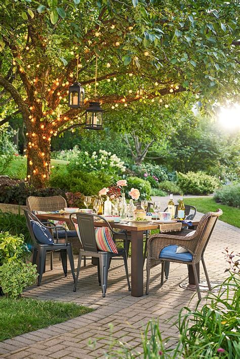 Camrose Farmhouse Mix And Match Dining Table Outdoor Dining Spaces