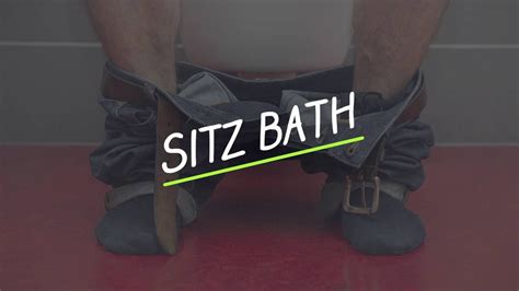 It may also offer some relief after a vaginal delivery or while recovering from prostatitis. Sitz bath for hemorrhoids - YouTube