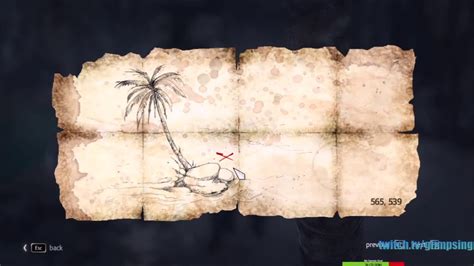 Assassin S Creed Iv Black Flag Treasure Map Jiguey Youtube