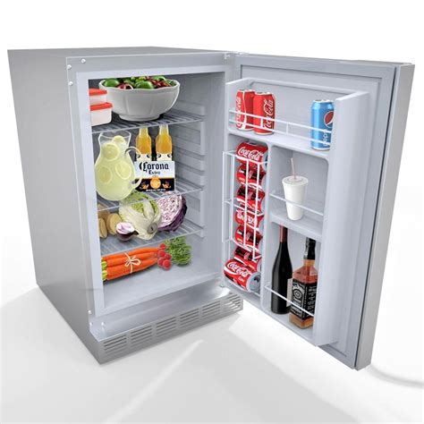 Kühlschrank Mit 1 Tür Sunfr401 Sunstone Für Privatgebrauch Freistehend Edelstahl