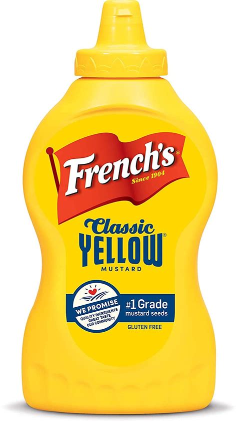 Frenchs Classic Yellow Mustard 12oz 2 Pack Mustard 12 Ounce Pack Of 2