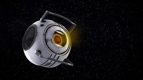 Outer Space Portal 2 3d Renders Fan Art 1920x1080 For Your Mobile
