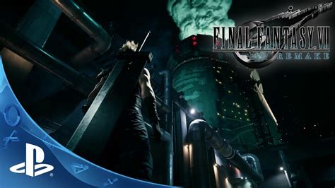Final Fantasy Vii Remake Demo 1 Hour Gameplay Ps4 Pro Youtube