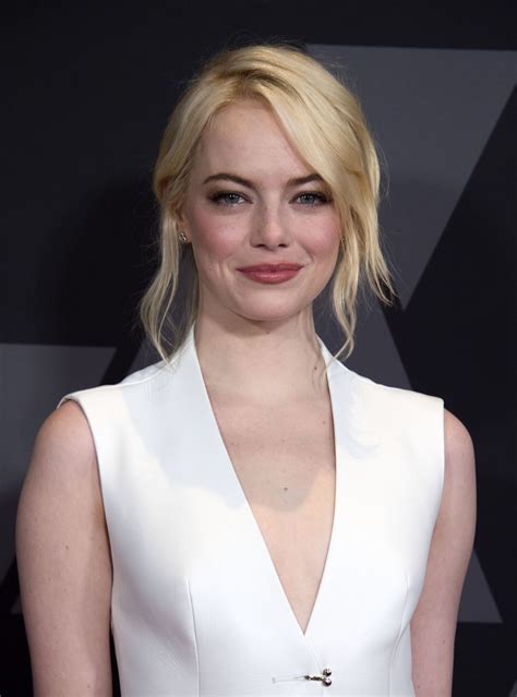 The recipient of several accolades, including an academy award, a british academy film award, and a golden globe award. Emma Stone - Governors Awards 2017 in Hollywood • CelebMafia
