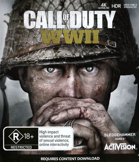 Call Of Duty Wwii 2017 Xbox One Box Cover Art Mobygames