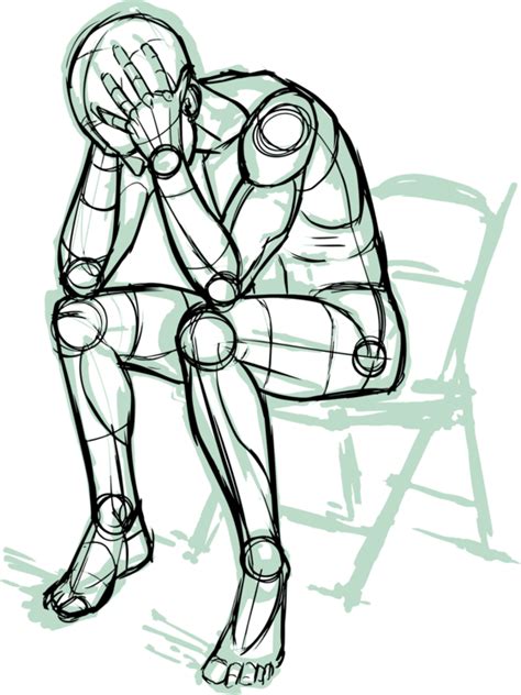 Aggregate More Than 141 Sad Poses Drawing Latest Vn