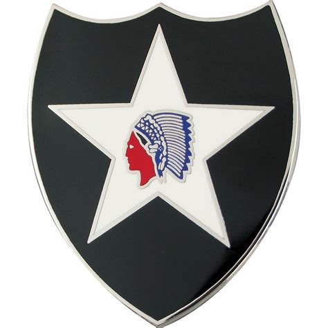 Army Csib 2nd Infantry Division Insignia Divisions