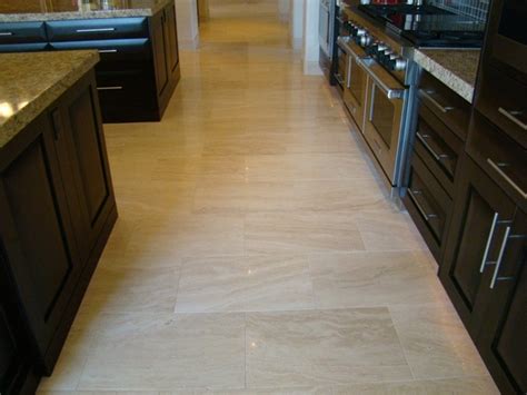 This type of stone is often used for kitchen and bathroom countertops, but it is highly recommended as a flooring material in living spaces where heavy foot traffic is expected. What Is Travertine And How Can I Use It My Kitchen?