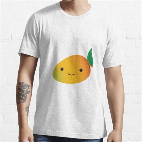 Cute Kawaii Mango T Shirt For Sale By Eggtooth Redbubble Mango T